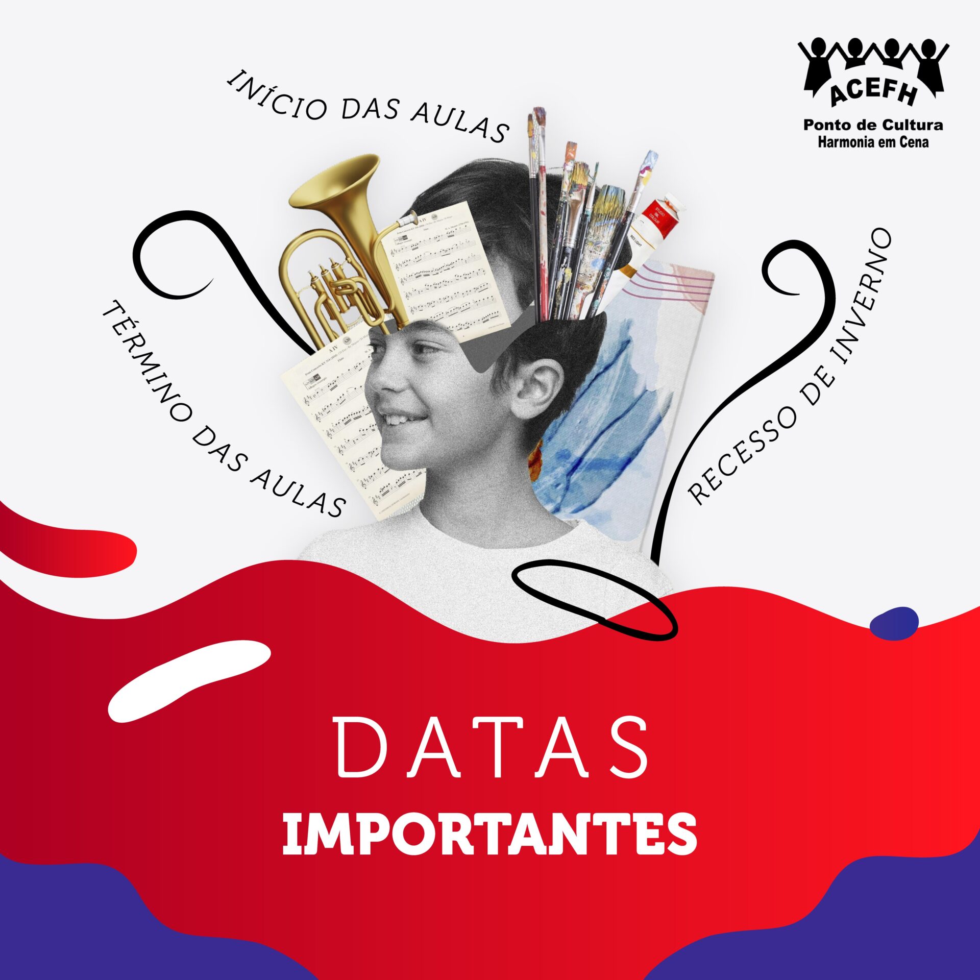 Datas importantes: aulas